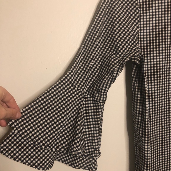 Boutique Checkered Dress SMALL - Picture 3 of 5